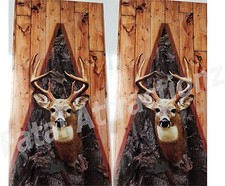 Ambush Camo Boards Deer Head Cornhole Cover Wrap Vinyl Decal Sticker buck hunt