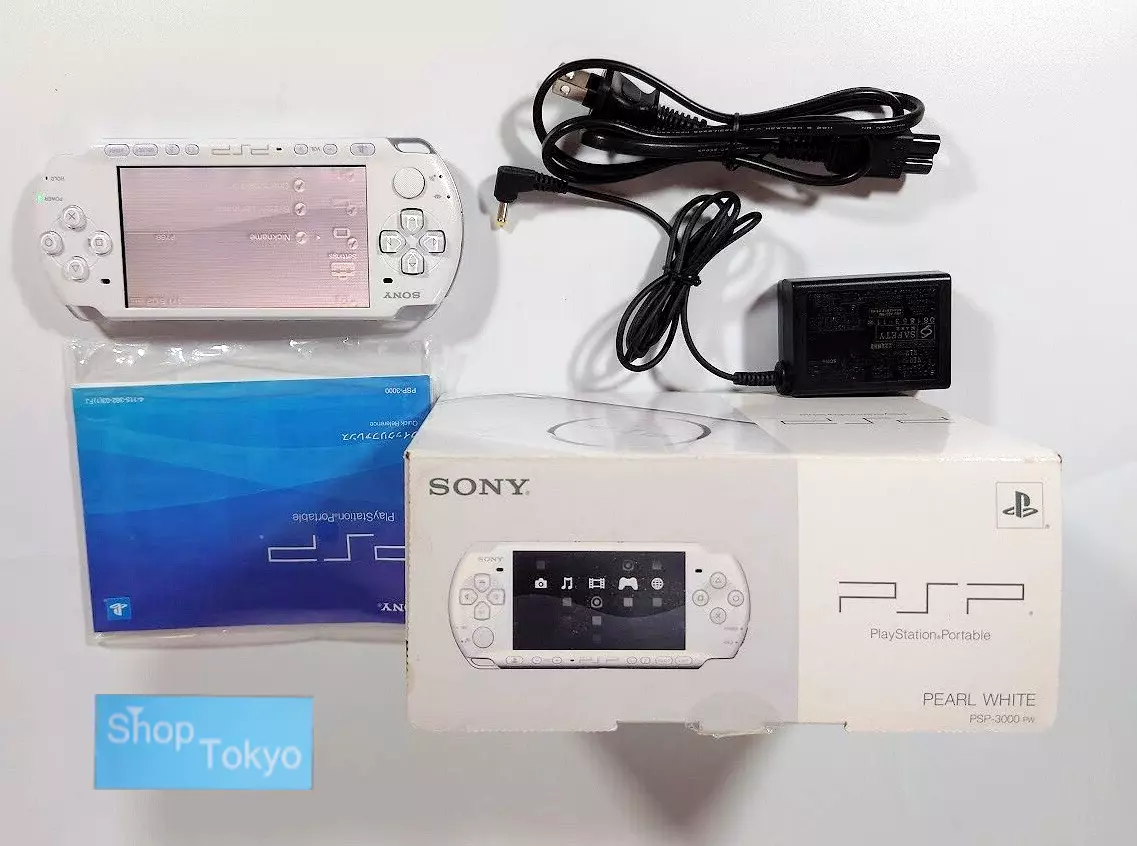 PSP PlayStation Portable Pearl White PSP-3000PW