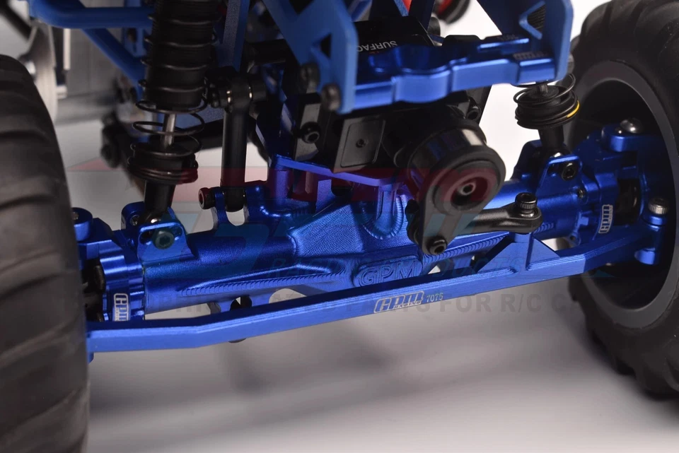 GPM CNC Aluminum 7075 Front Rear Axle Housing LOS212035 For LOSI 1/18 Mini LMT - Image 2 of 4