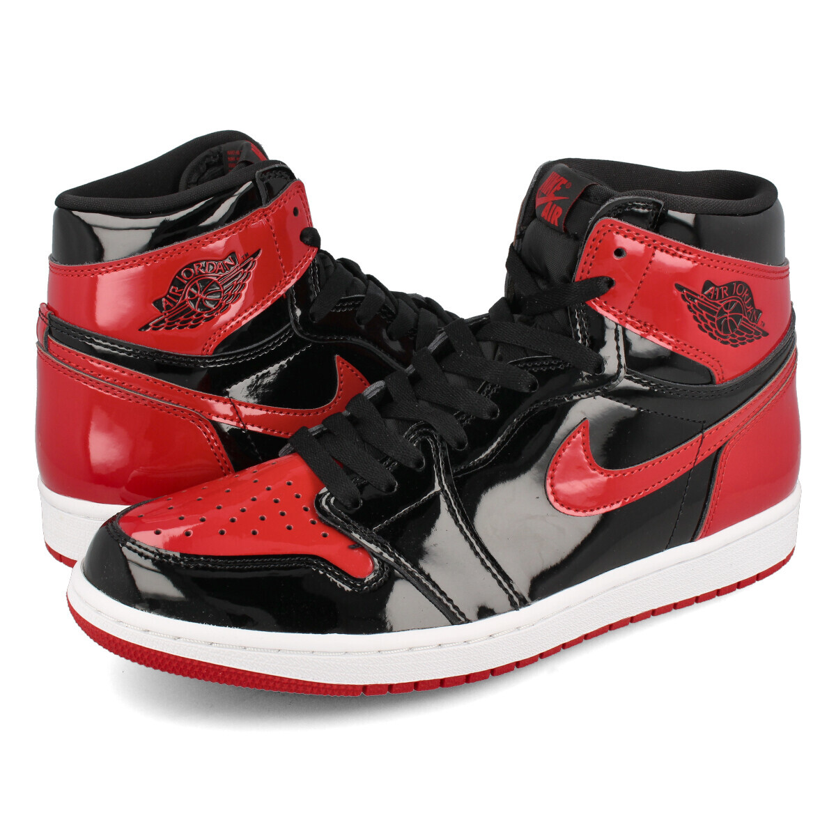 Size 8 - Jordan 1 Retro OG High Patent Bred for sale online Size 8 - Jordan 1 Retro OG High Patent Bred for sale online