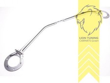 ALU Domstrebe für Renault Clio B vorne oben poliert 3-teilig verstellbar