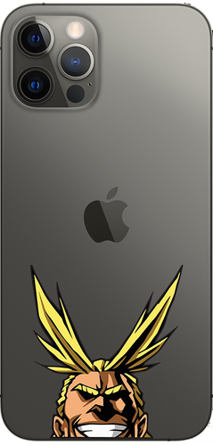 All Might My Hero Academia STICKER DECAL -Peeker Peeking- 4 Different Sizes - Picture 4 of 5