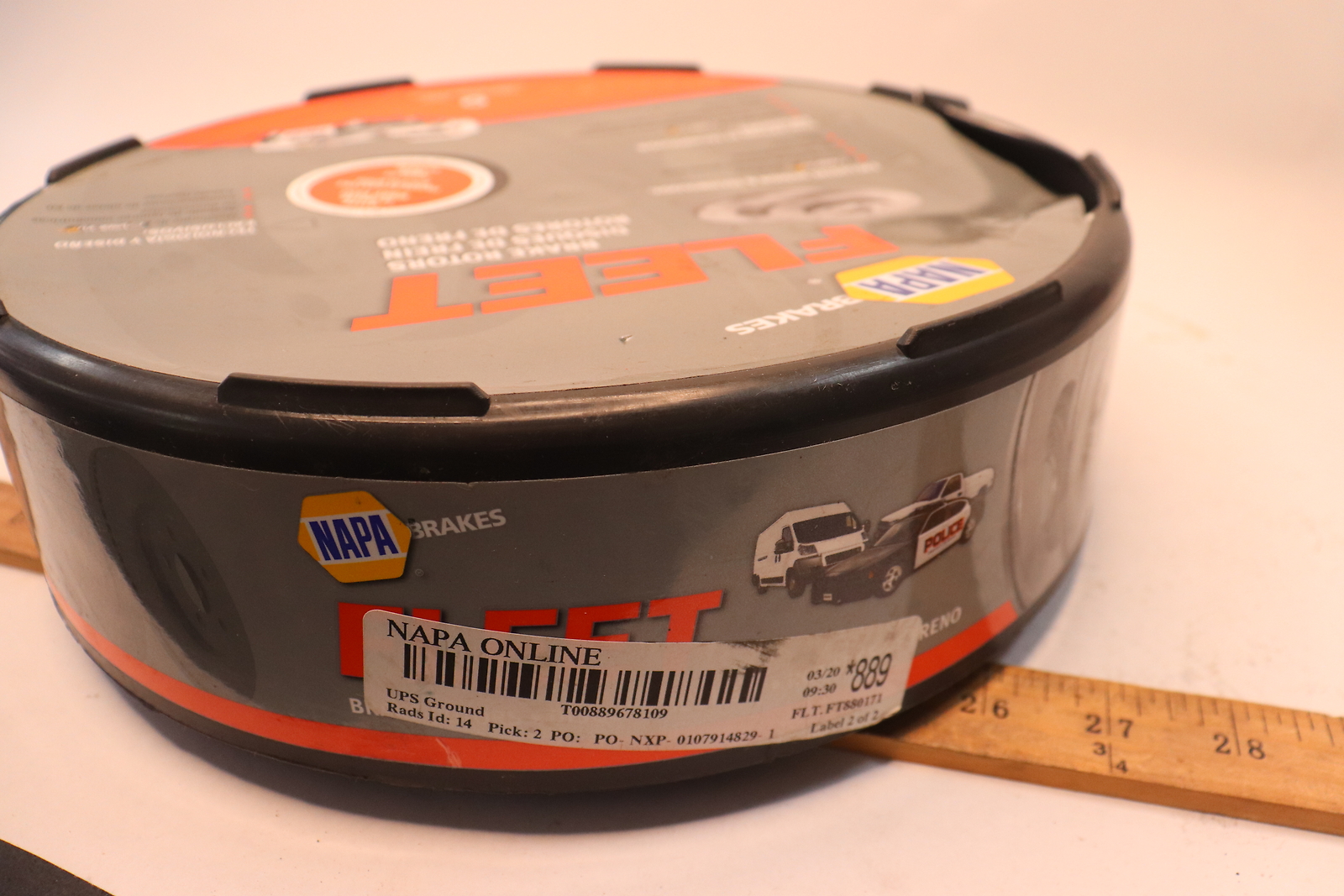 Napa Premium Brake Rotor FT880171 654543515516 eBay