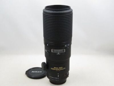 Mint Nikon AF Micro-Nikkor 200mm F/4 D ED Macro Telephoto