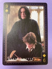 Harry Potter & Severus Snape Playing Card Tully's Coffee Promo Japanese F/S