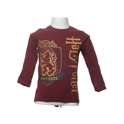 Harry Potter, Langarmshirt, Größe: 110, Lila, Baumwolle, Print #Lkq