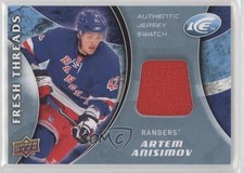 2009-10 Upper Deck Ice Fresh Threads Artem Anisimov #FT-AA 8tn
