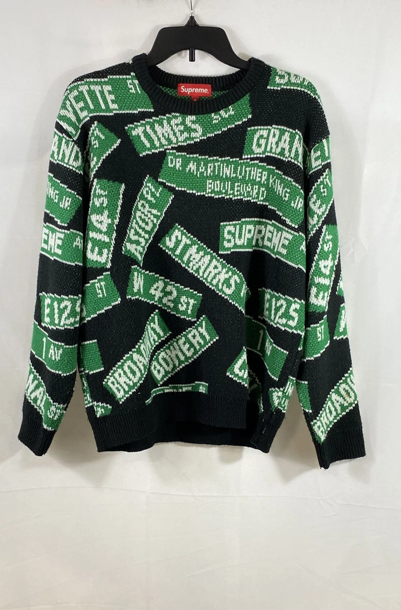Supreme Green Crewneck Sweaters for Men for sale | eBay