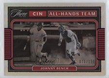 2022 Panini Three and Two All Hands Team 70/150 Johnny Bench #AHT-14 HOF 0us8