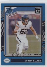 2024 Panini Donruss Optic Rated Rookie Aqua Prizm 289/299 Jonah Elliss #257 1i0n