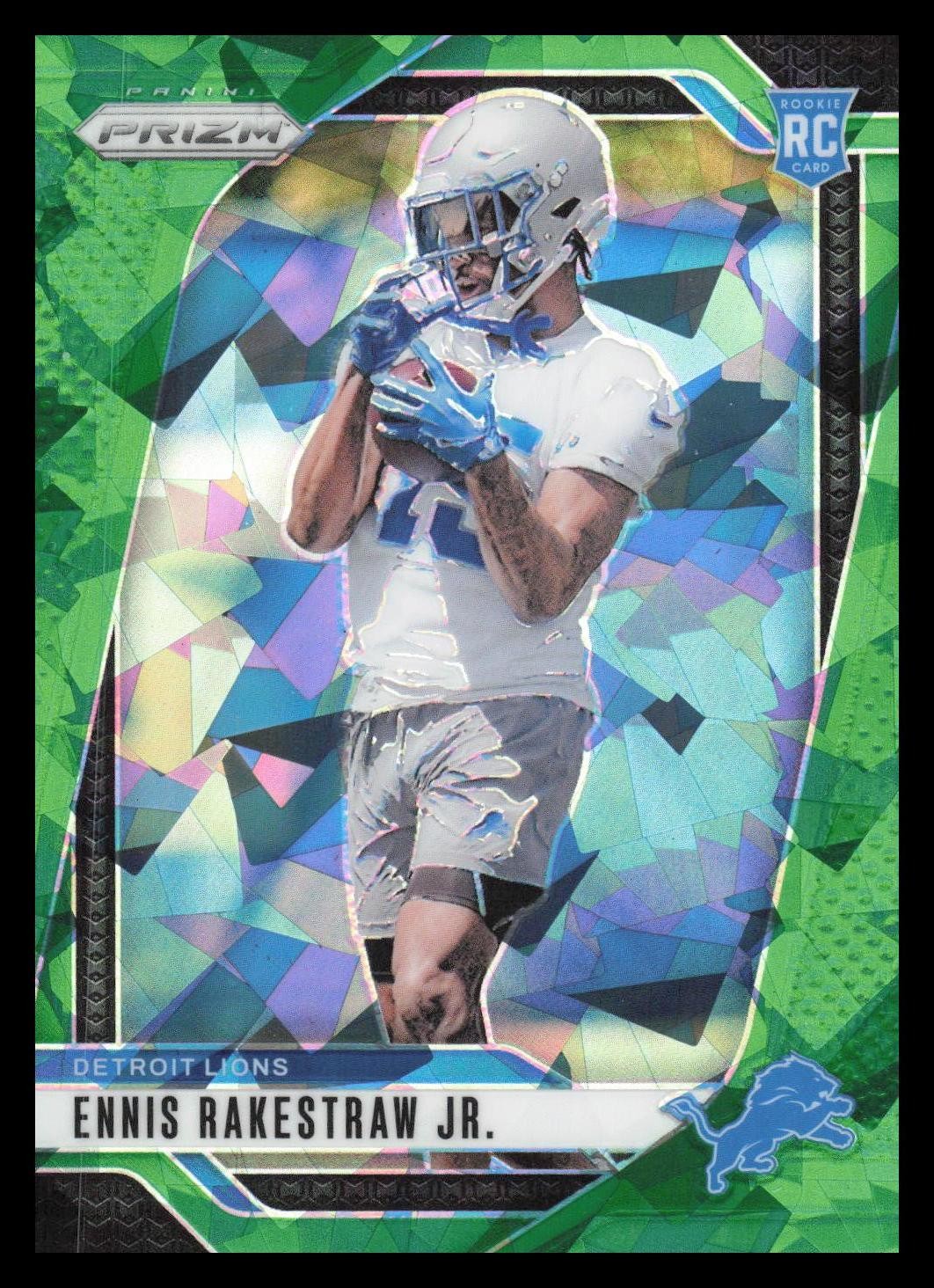 Ennis Rakestraw Panini Prizm #332 Green Ice