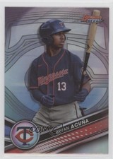 2022 Bowman's Best Top Prospects Refractor Bryan Acuna Bryan Acuña #TP-14 0bt4