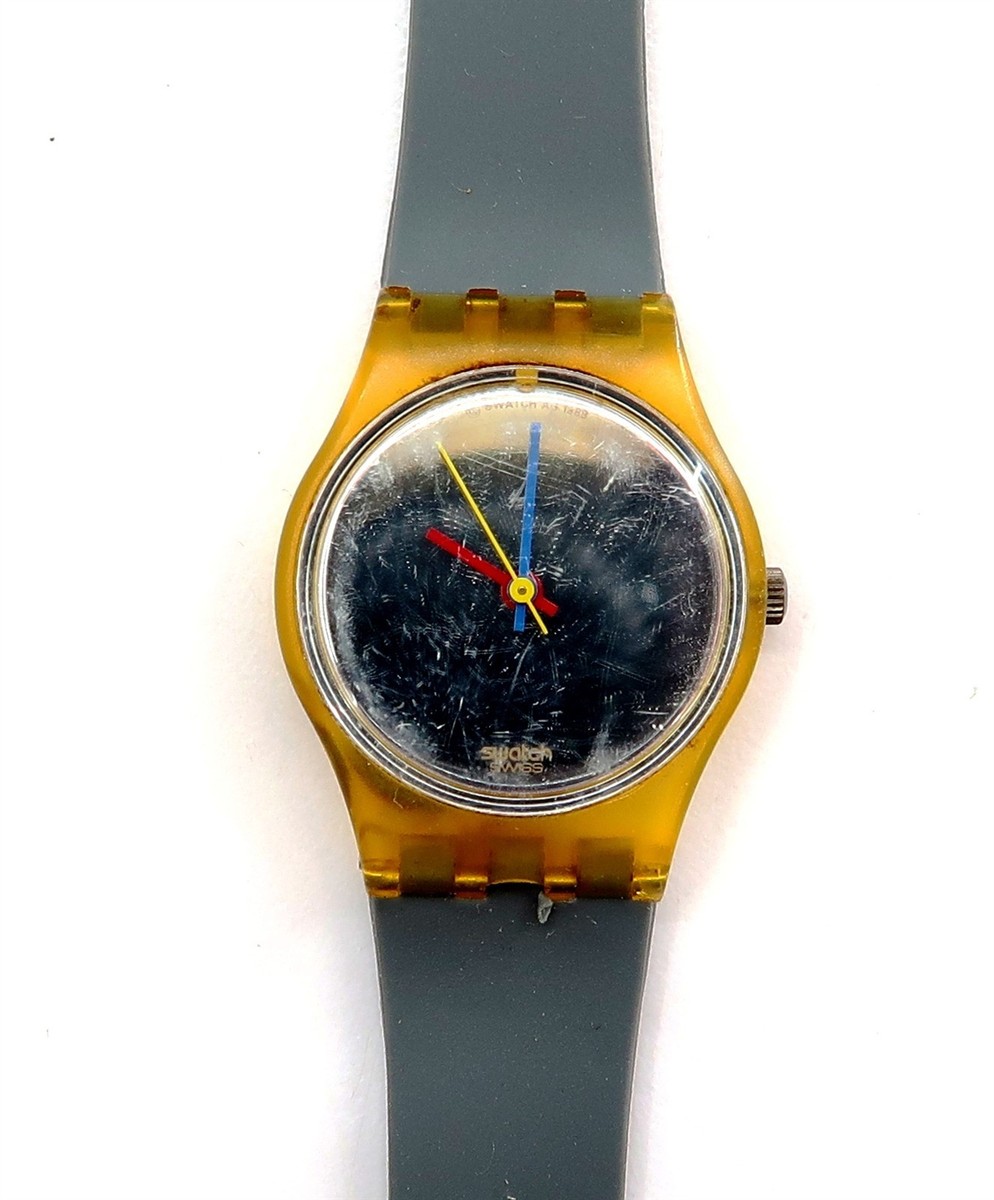 Swatch Watch Ladies MIDAS TOUCH LK112 Vintage 1988 NEW  display picture 1