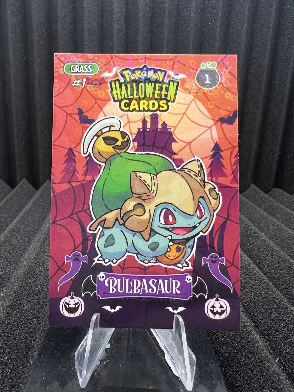 Bulbasaur #1 - Circle Holo - Collectoons Halloween 2025 - Pokemon Card