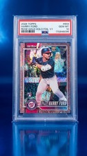 Harry Ford - 2026 Topps Rose Gold Holo Foil Rookie RC - Nationals 1/1 PSA 10