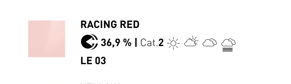 Rudy Project RYDON Sonnenbrille NUR RACING ROTE Gläser Ref: 32 - Bild 4 von 4