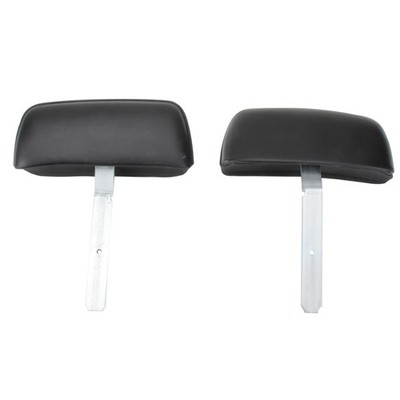 OER K31001C Headrest Assembly, 1969 Camaro, Curved Bar, Pair