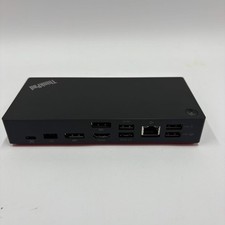 Lenovo ThinkPad USB-C Dock Gen 2 LDC-G2 W/ Power Supply