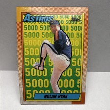 Topps 1990 Nolan Ryan #4 Houston Astros MLB Base Set Single