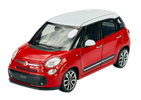 Welly 2013 Fiat 500L Rot 1:24 Die Cast Metal Neu Im Kasten 16CM