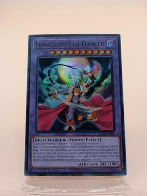 Yugioh! Lunalight Leo Dancer - RA04-EN053 - Super Rare - 1st Edition Near Mint, 