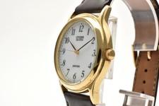 CITIZEN Eco-Drive Junction E030-S93894 Watch Solar White Leather