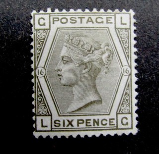 nystamps Great Britain Stamp # 62 Mint OG H $500 Y22y322