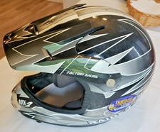 Casco de motocross Raider Power Sports Racing aprobado por el DOT A-635 talla L usado