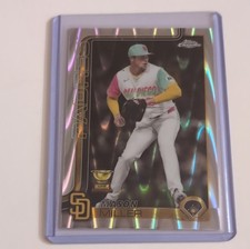 2025 Topps Chrome Update Series Mason Miller San Diego Padres Rookie Cup USC195