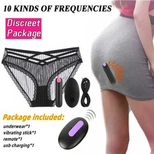 Vibratore Bullet Remote per Donna - Mini Vibratore Impermeabile con 10 Vibrazioni