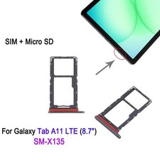 SIM  Micro SD Card Tray Holder w/ Eject Pin for Samsung Galaxy Tab A11 LTE 8.7"