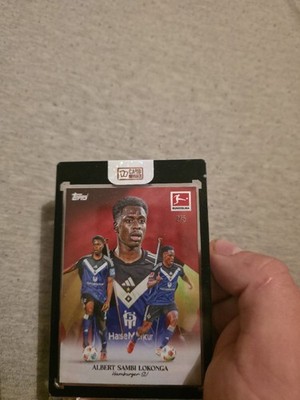 Albert Sambi Lokonga 2/5 Hamburger SV Bundesliga International Stars 25/26