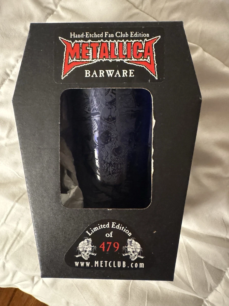 限定479 llica Pushead グラス メタリカMetclub1 Pushead In other Metallica Memorabilia for sale | eBay
