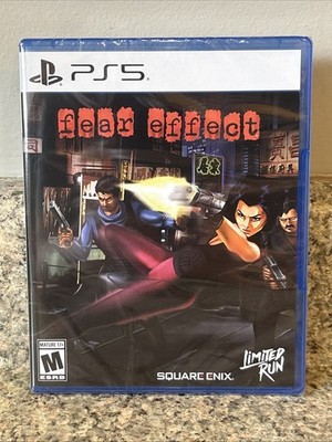 10TH ANNIVERSARY FEAR EFFECT PS5 LIMITED RUN GAMES VARIANT U.S. ESRB BRAND NEW!