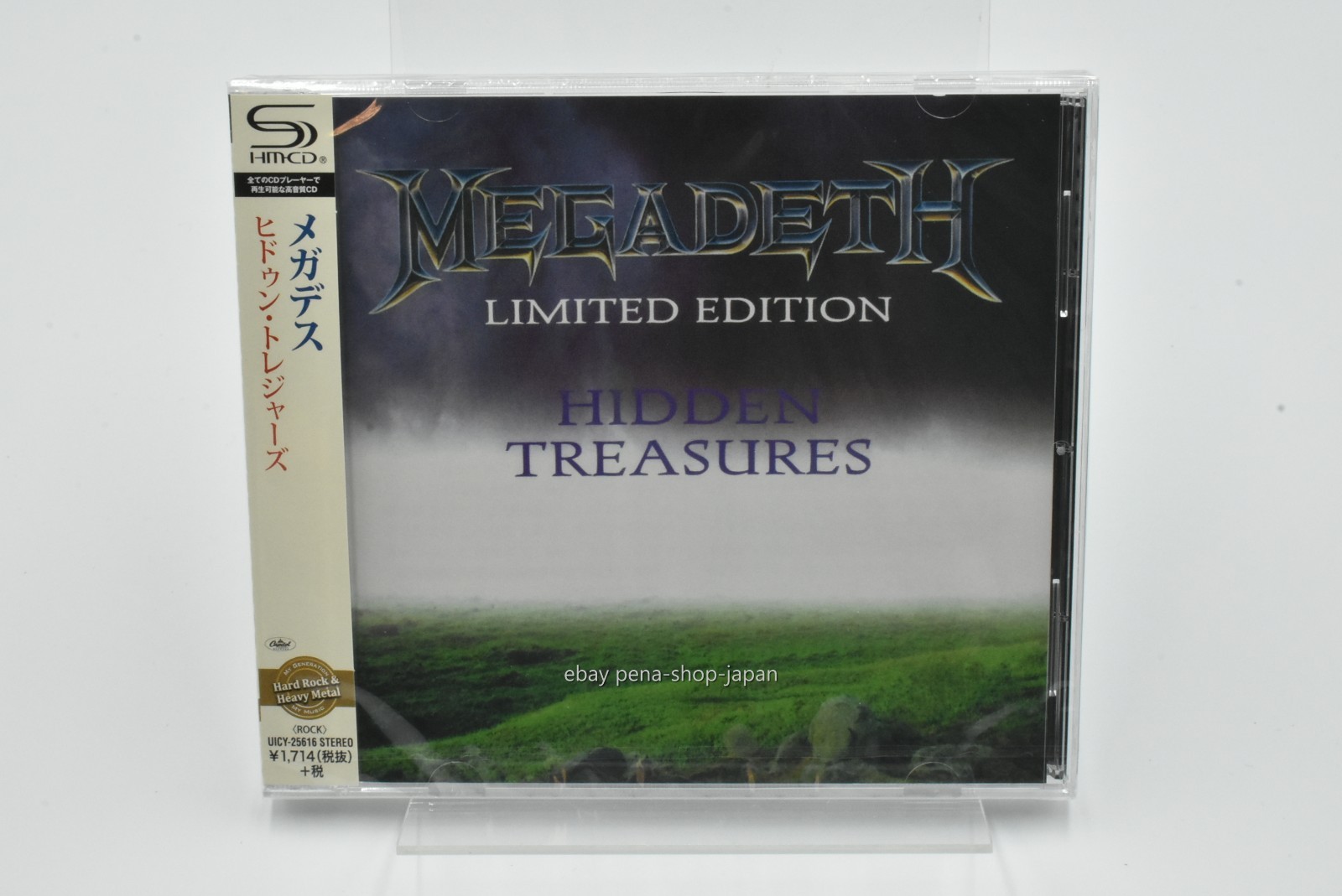Megadeth-Hidden Treasures-JAPAN SHM-CD Ltd/Ed UICY-25616