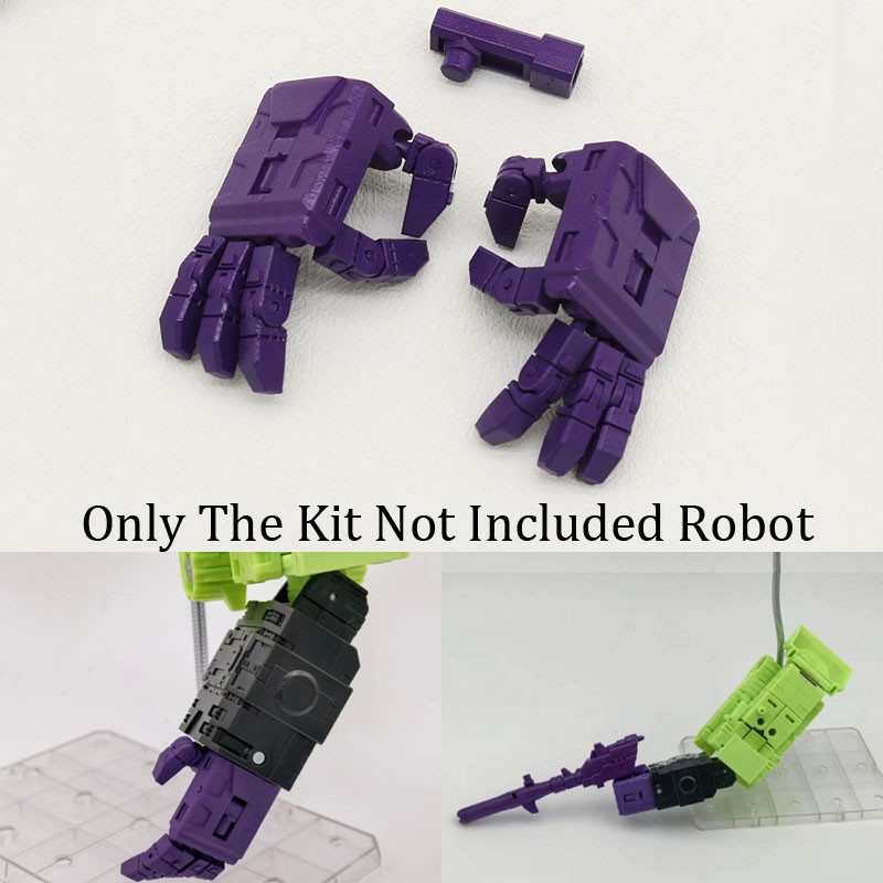For Studio Series SS86 Devastator Accessories Mobile Hands Upgrade