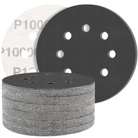 Siliciumcarbid Schleifpapier 125Mm 10000 KöRnung Nass Trocken Auto Metall 50