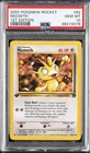 2000 POKEMON ROCKET 1ST EDITION #62 MEOWTH PSA 10