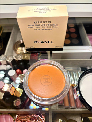CHANEL Les Beiges Healthy Glow Bronzing Cream Bronzer Soleil Tan Bronze 1.2 oz