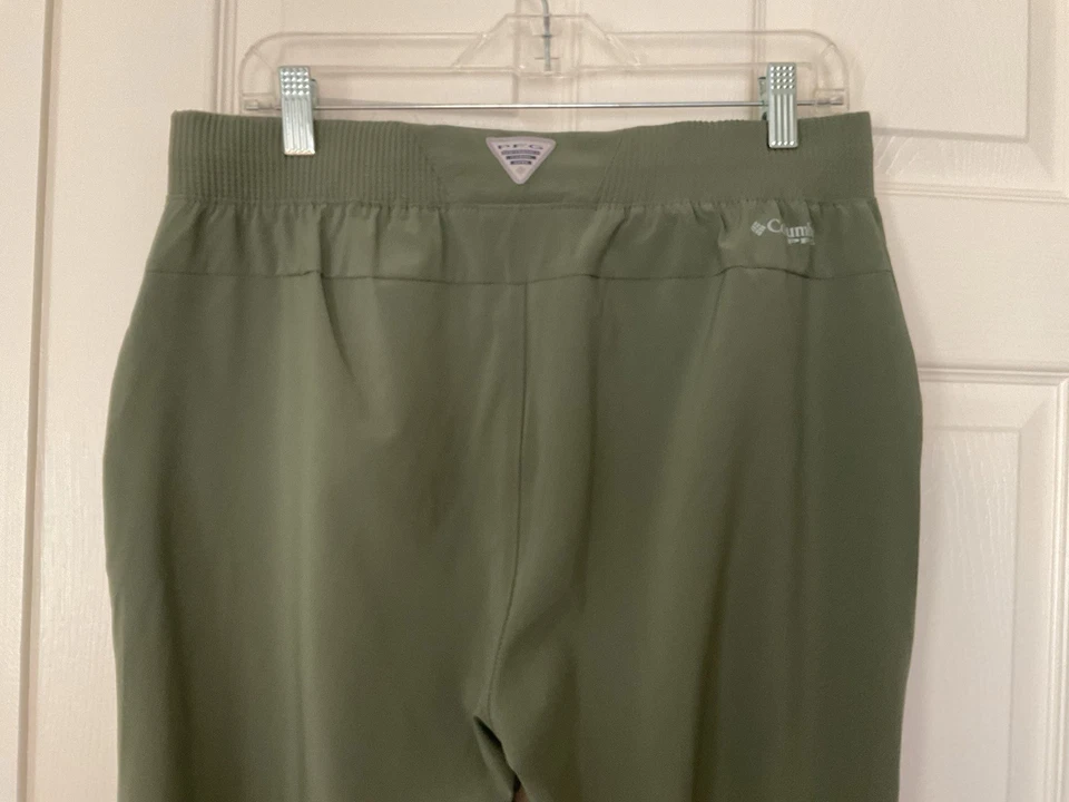 Columbia PFG Women's High Rise Capri Pull On Pants Elastic Waist Drawstring M - Image 4 of 4