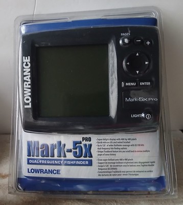 ローランス　Mark-5x pro   アルミボート　魚探 Lowrance Mark-5x Pro Fishfinder for sale online | eBay