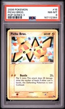 2006 POKEMON POP SERIES 3 #16 PICHU BROS. PSA 8 on eBay