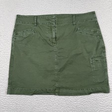 Vineyard Vines Women's Green Mini Skirt Size 8