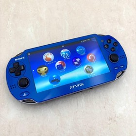 Excellent SONY Playstation PS Vita PCH-1000 Console Sapphire Blue w/16GB