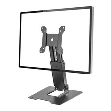 Folding Monitor Stand - Height Adjustable Vesa Monitor Stand, Tilt, Rotation ...