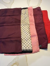 Pocket Square Set Of Five Silk, Diferent Luxury Designers