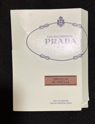 Prada Infusion De Vanille Eau De Parfum Sample 1.2 ml/.04 fl oz
