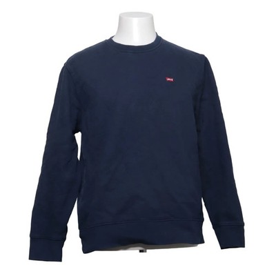 Levi Strauss & Co, Sweatshirt, Größe: L, Standard, Blau, Baumwolle, Print #3RH