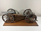 20” Model Cannon American Civil War 'Dahlgren' Field Gun & Limber Wood Metal