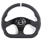 <!--F#f_0-->SPARCO Thickened Spoke D style Sport Steering Wheel Genuine Leather 320mm #White<!--F/-->
